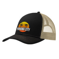 Panama City Florida Vintage T Shirt Retro Beach Style Pa Trucker Cap | Artistshot