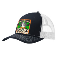 Alaskan Malamute T  Shirt My Alaskan Malamute Is My Lucky Charm   Gift Pa Trucker Cap | Artistshot