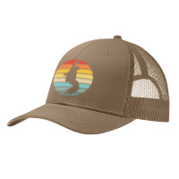 Hip Hop T  Shirt Break Dance Silhouette On A Distressed Retro Sunset D Pa Trucker Cap | Artistshot