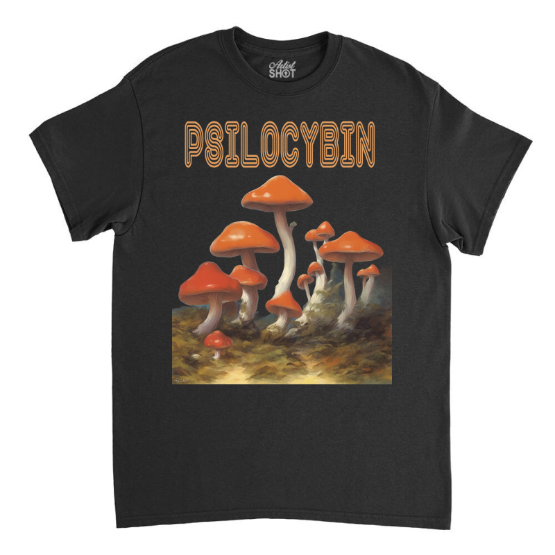 Psilocybin Classic T-shirt by Kiwi88 | Artistshot