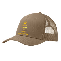 Keep Calm And Sing Soft Pa Trucker Cap | Artistshot