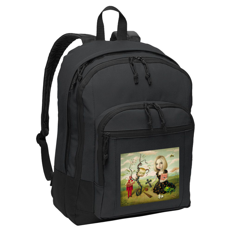 Mark Ryden - The Ghost Of Anton Chigurh Basic Backpack | Artistshot