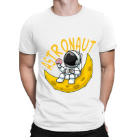 Astronaut And The Moon T-shirt | Artistshot