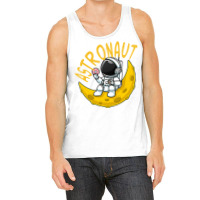 Astronaut And The Moon Tank Top | Artistshot