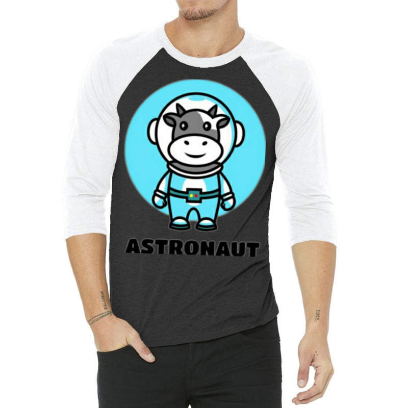 Cowboys Astronaut 3/4 Sleeve Shirt | Artistshot