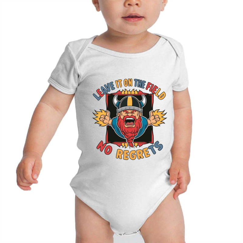 A Cartoon Viking Baby Bodysuit | Artistshot