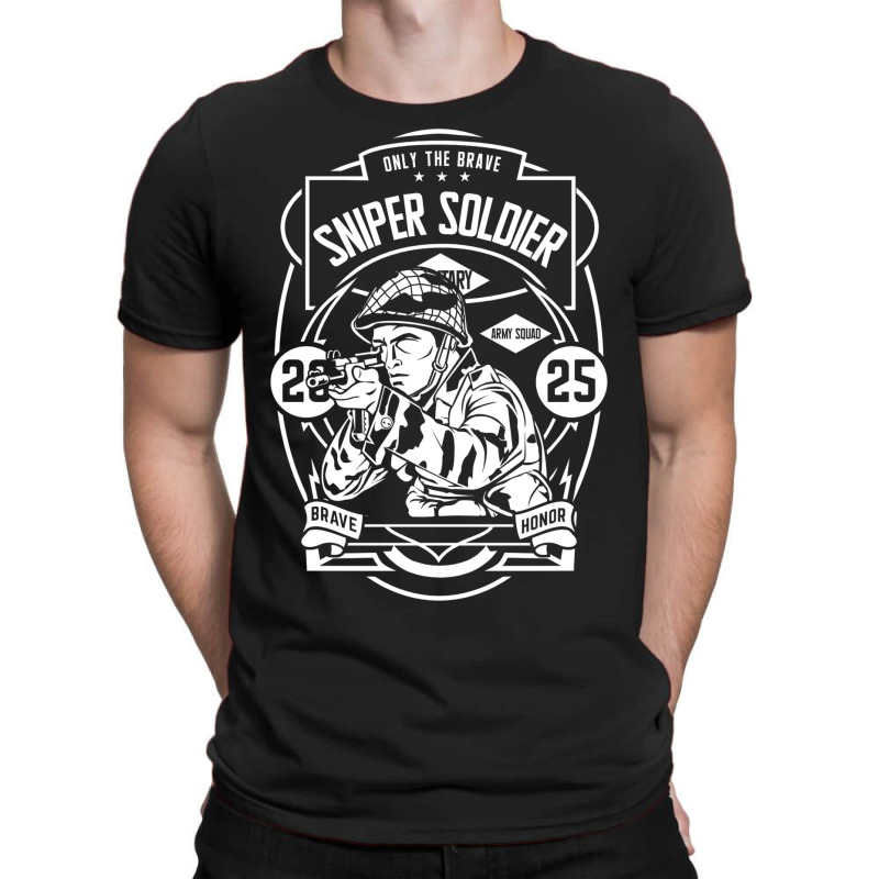 Sniper Soldier T-shirt | Artistshot