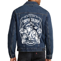 Sniper Soldier Men Denim Jacket | Artistshot