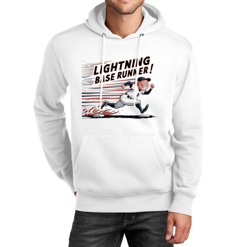 A Joyful Baseball Character Unisex Hoodie | Artistshot