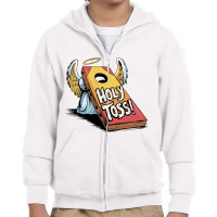 Holy Toss Youth Zipper Hoodie | Artistshot