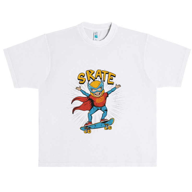 Skate Crusader Urban Heavy T-shirt | Artistshot