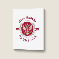 Mini Marvel Of The Usa Portrait Canvas Print | Artistshot