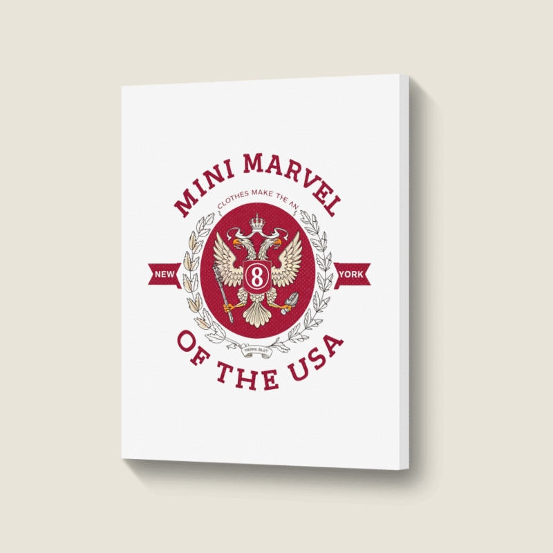 Mini Marvel Of The Usa Portrait Canvas Print | Artistshot