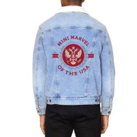 Mini Marvel Of The Usa Unisex Sherpa-lined Denim Jacket | Artistshot