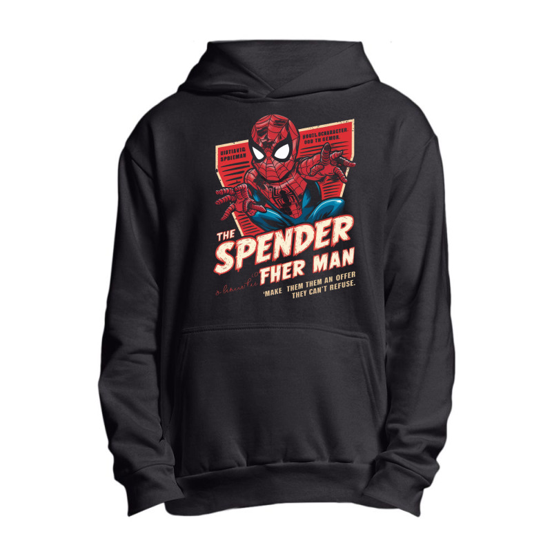 The Spender Man Urban Pullover Hoodie | Artistshot