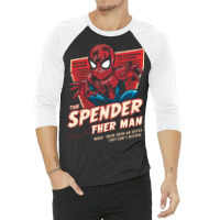 The Spender Man 3/4 Sleeve Shirt | Artistshot