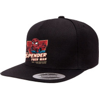 The Spender Man 5 Panel Snapback Cap | Artistshot