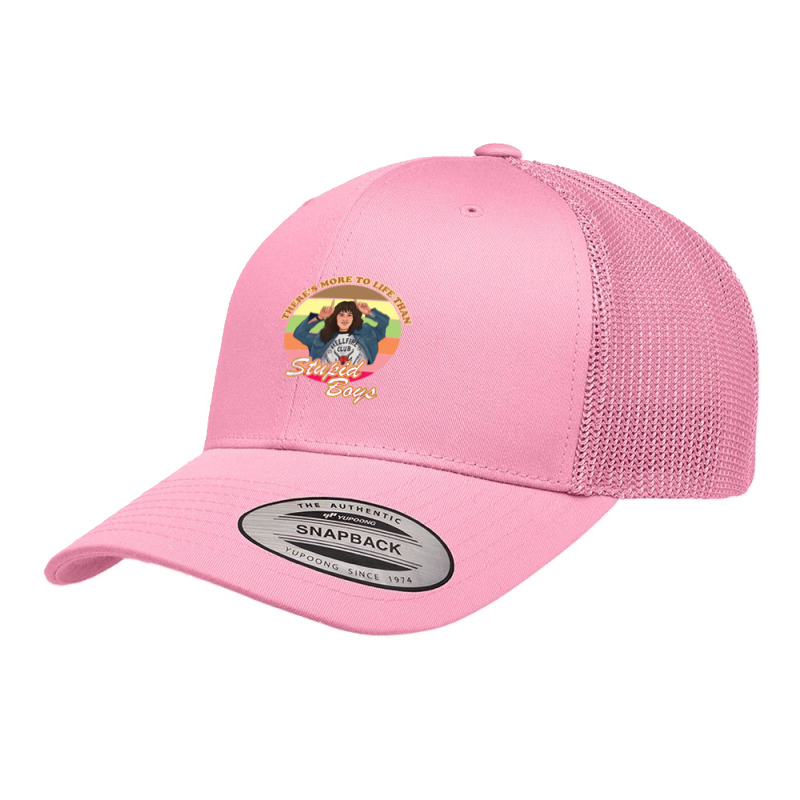 Things Barb So Hard Mother Fuckers Wanna Find Me Stranger Retro Trucker Cap | Artistshot