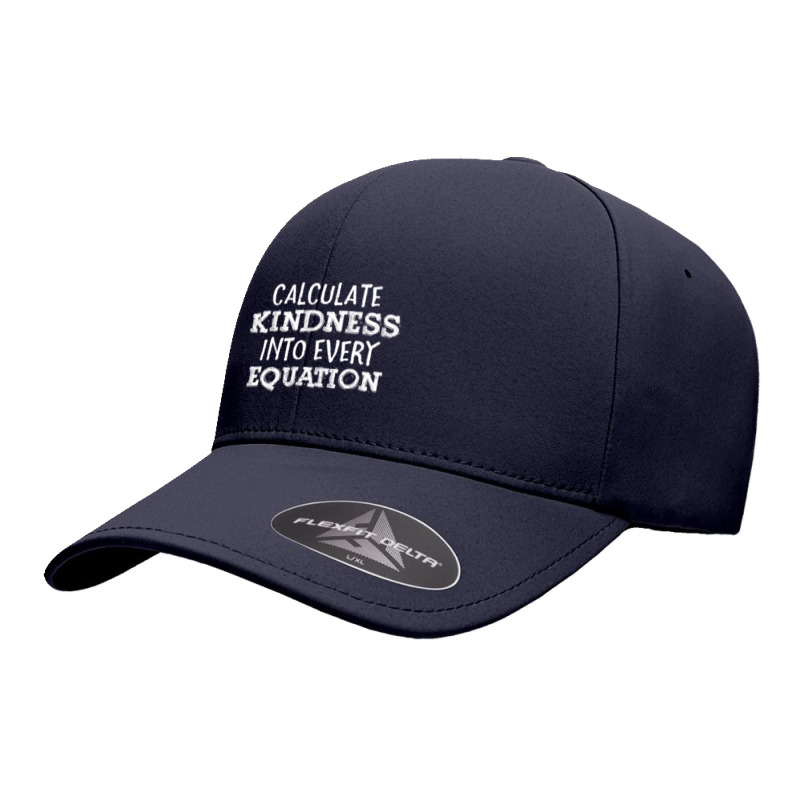 Calculate Kindness Into Every Equation School Math Teacher Seamless Cap by moonlight2270 | Artistshot