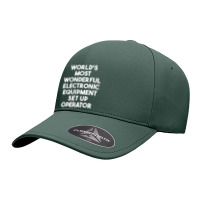 World's Most Wonderful Electronic Equipment Set Up Operator T Shirt Seamless Cap | Artistshot