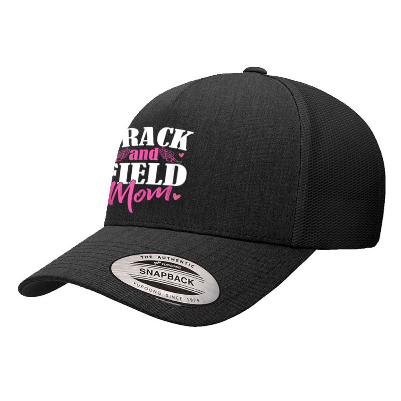 Track & Field Mom Sports Running Proud Mother's Day Tank Top Yupoong Trucker Cap by h.avenaver | Artistshot