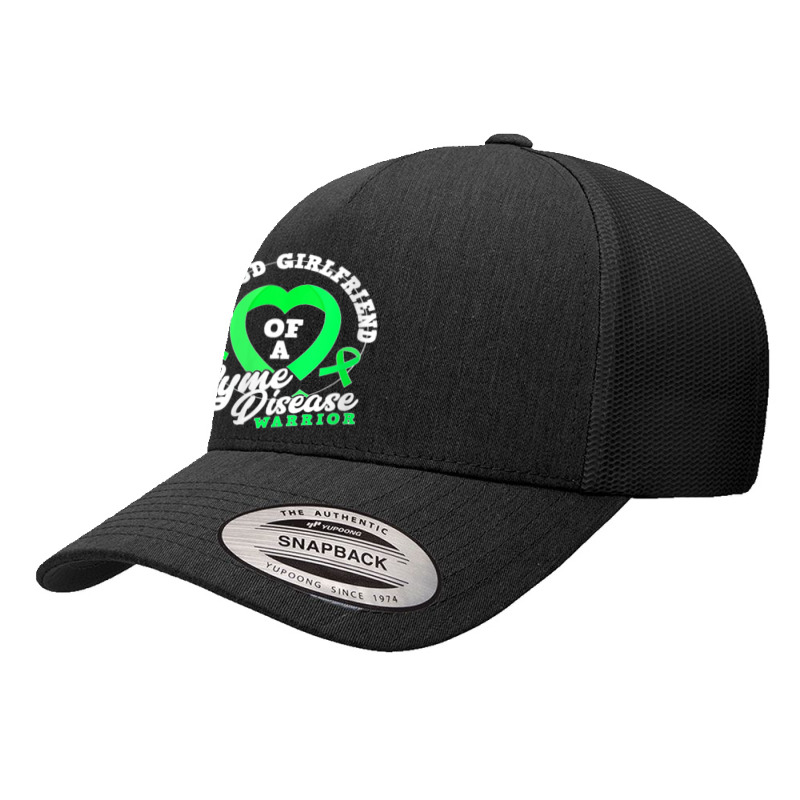 Womens Proud Girlfriend Of A Lyme Disease Warrior Boyfriend V Neck Yupoong Trucker Cap | Artistshot