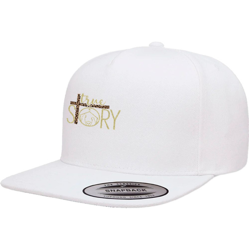 Jesus Christ Christian True Story Baby Jesus Nativity 157 Bible Verse 5 panel snapback cap by offensejuggler | Artistshot