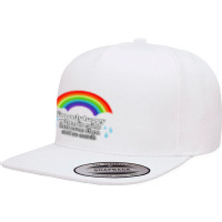 I'm Only Happy When It Rains But Even Then Not So Much 5 Panel Snapback Cap | Artistshot