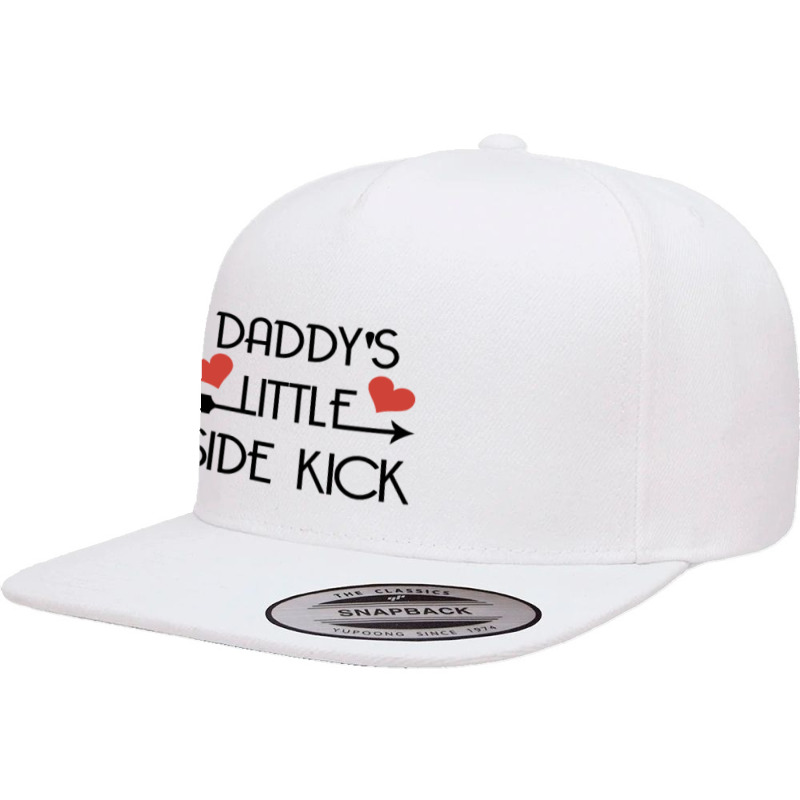 Daddys Little Side Kick 5 panel snapback cap by solehpati | Artistshot