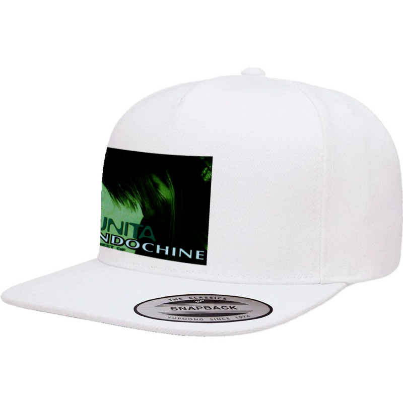 Indochine - French Pop Rock And New Wave 5 Panel Snapback Cap | Artistshot