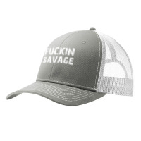 Fuckin Savage T Shirt Pa Trucker Cap | Artistshot