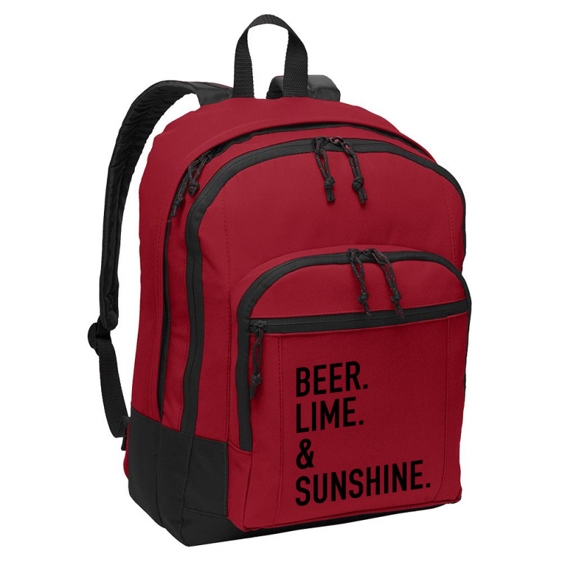 Beer Lime And Sunshine [tw] Basic Backpack | Artistshot