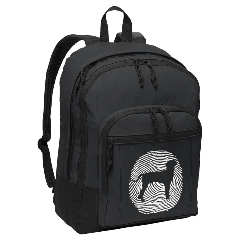 Hanover T  Shirt Hanover Hound D N A Fingerprint I Dog Hanover Hound T Basic Backpack by shiftkraft | Artistshot