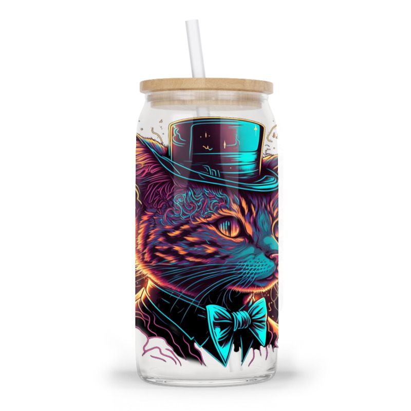 Urban Cat Glass Tumbler | Artistshot