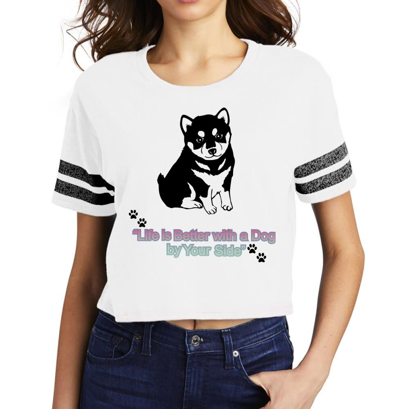 Dog Day Scorecard Crop Tee by Zikri | Artistshot