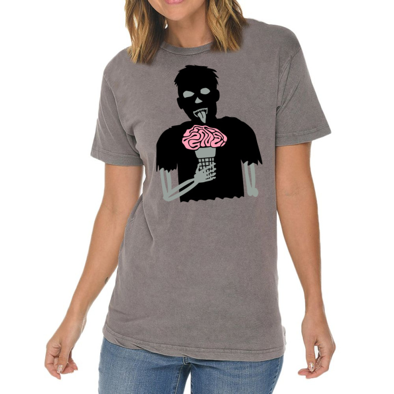 Zombie Treat Ice Cream Vintage T-shirt | Artistshot