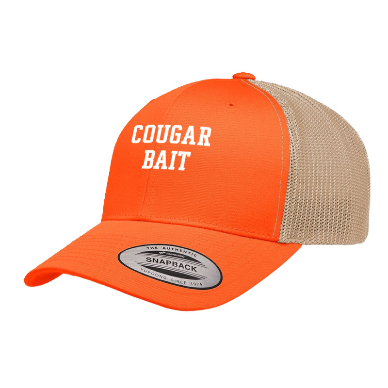 Cougar Bait Pullover Hoodie Retro Trucker Cap by gehriglyssy | Artistshot