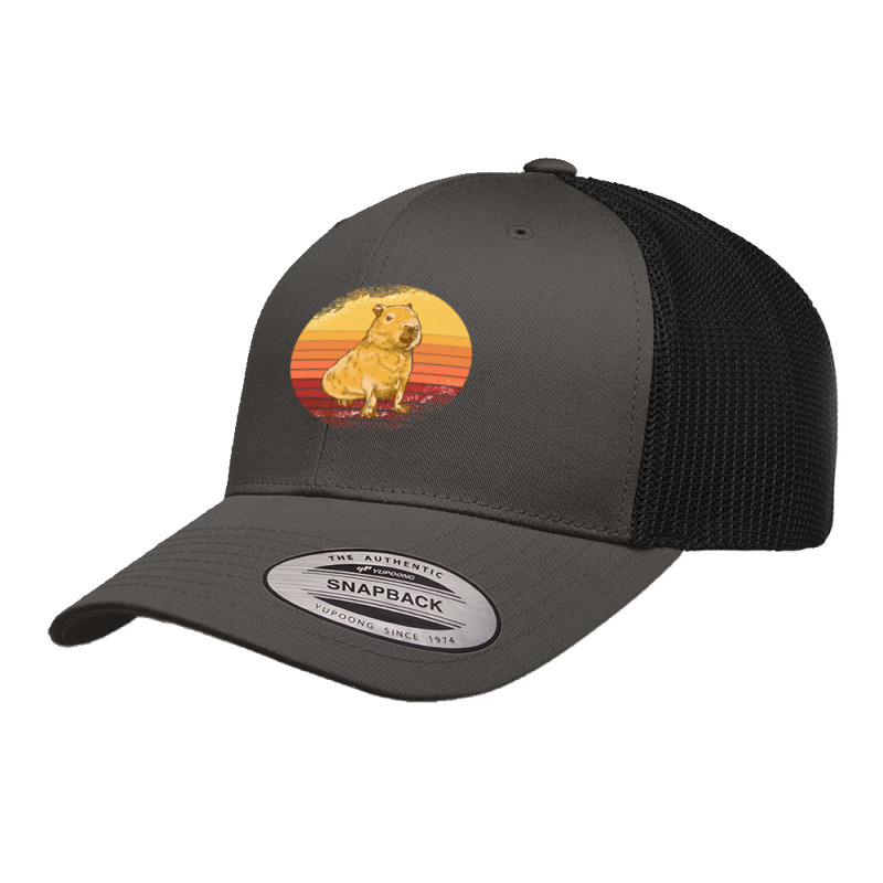 Nice Capybara Design , Best Gift, Costume, Halloween, Xmas, Christmas, Retro Trucker Cap | Artistshot