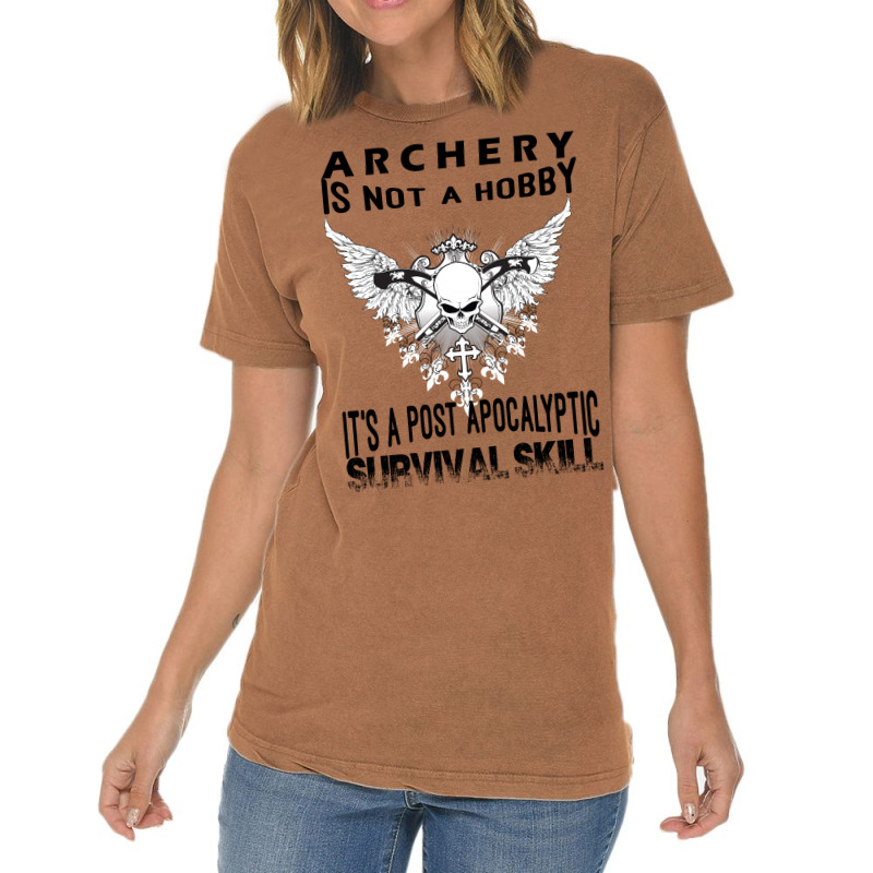 Archery Survival Skill Vintage T-shirt | Artistshot