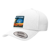 Retro Neptune Gaze At The Geysers On Triton Space Tourism T Shirt Yupoong Trucker Cap | Artistshot