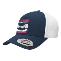 Womens My Heart Belongs To A Computer Technologist Radiologic Wife Tan Yupoong Trucker Cap | Artistshot