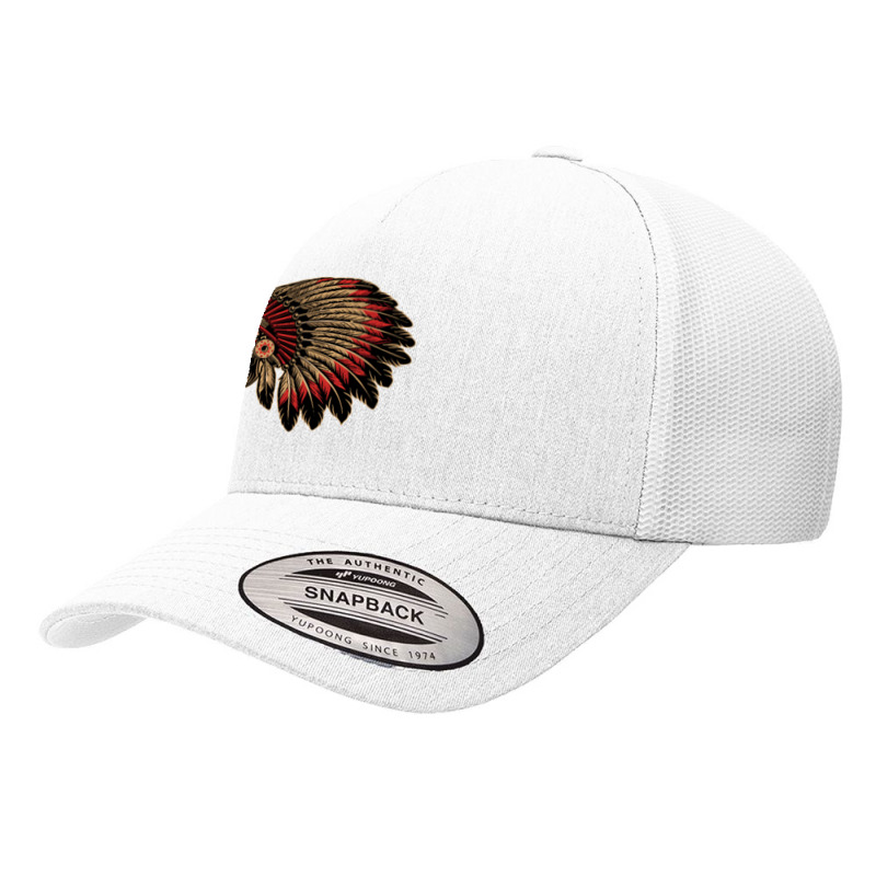 Native American T  Shirt Native T  Shirt Yupoong Trucker Cap by baroncrona555 | Artistshot