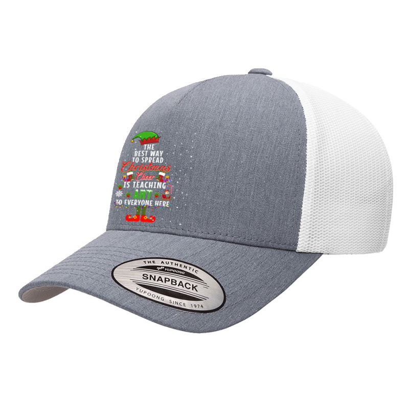 The Best Way To Spread Christmas Cheer Is Teaching Art T Shirt Yupoong Trucker Cap by Patricia_Monreal | Artistshot