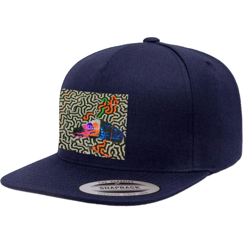 Animal Collective 8 5 panel snapback cap by MaxineStott | Artistshot