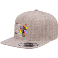 Sunflower Jesus Cross Butterfly I Can Imagine Christian Gift 5 Panel Snapback Cap | Artistshot