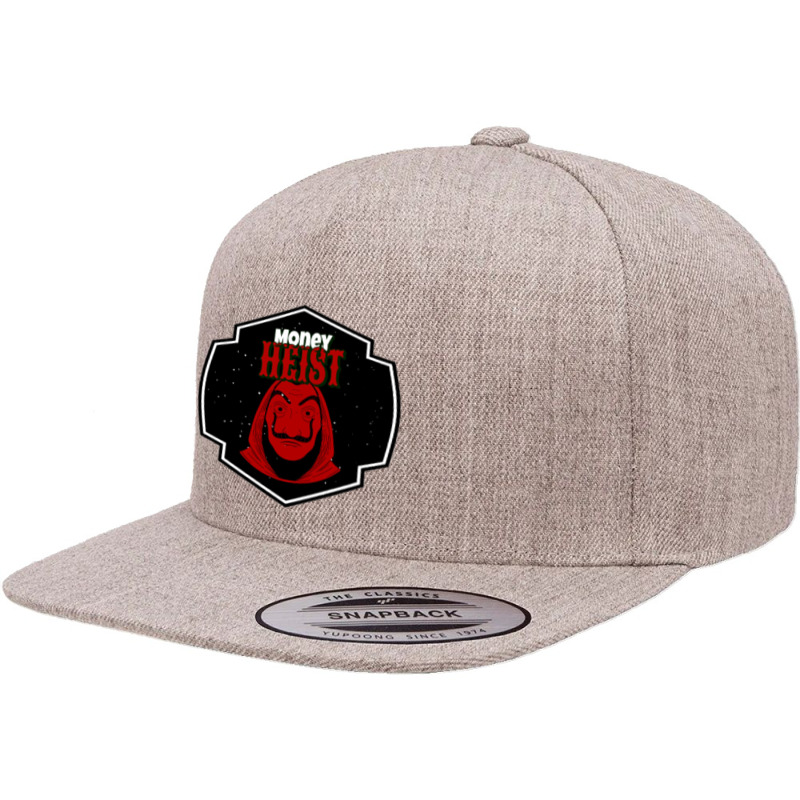 Hello Bella Ciao,bella Ciao Life Money Heist Hello 5 Panel Snapback Cap | Artistshot