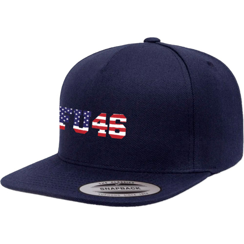 Fu46,fuck Biden 46 Usa Flag,fuck Biden 5 panel snapback cap by butuhbahu | Artistshot