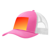 Yellow Orange Glitter Gradient Background Pa Trucker Cap | Artistshot