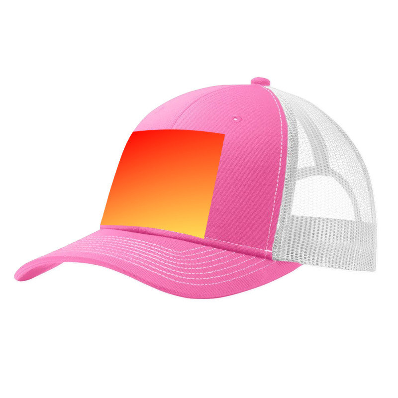 Yellow Orange Glitter Gradient Background Pa Trucker Cap by American choice | Artistshot