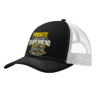 Private Idea Funny Superhero Job   Private T Shirt Pa Trucker Cap | Artistshot